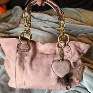 Juicy Couture Pink Leather Bag